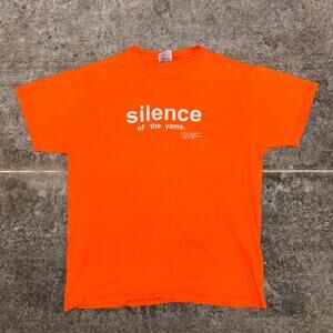 Vintage 90's Silence of the Yams Parody T-Shirt Large